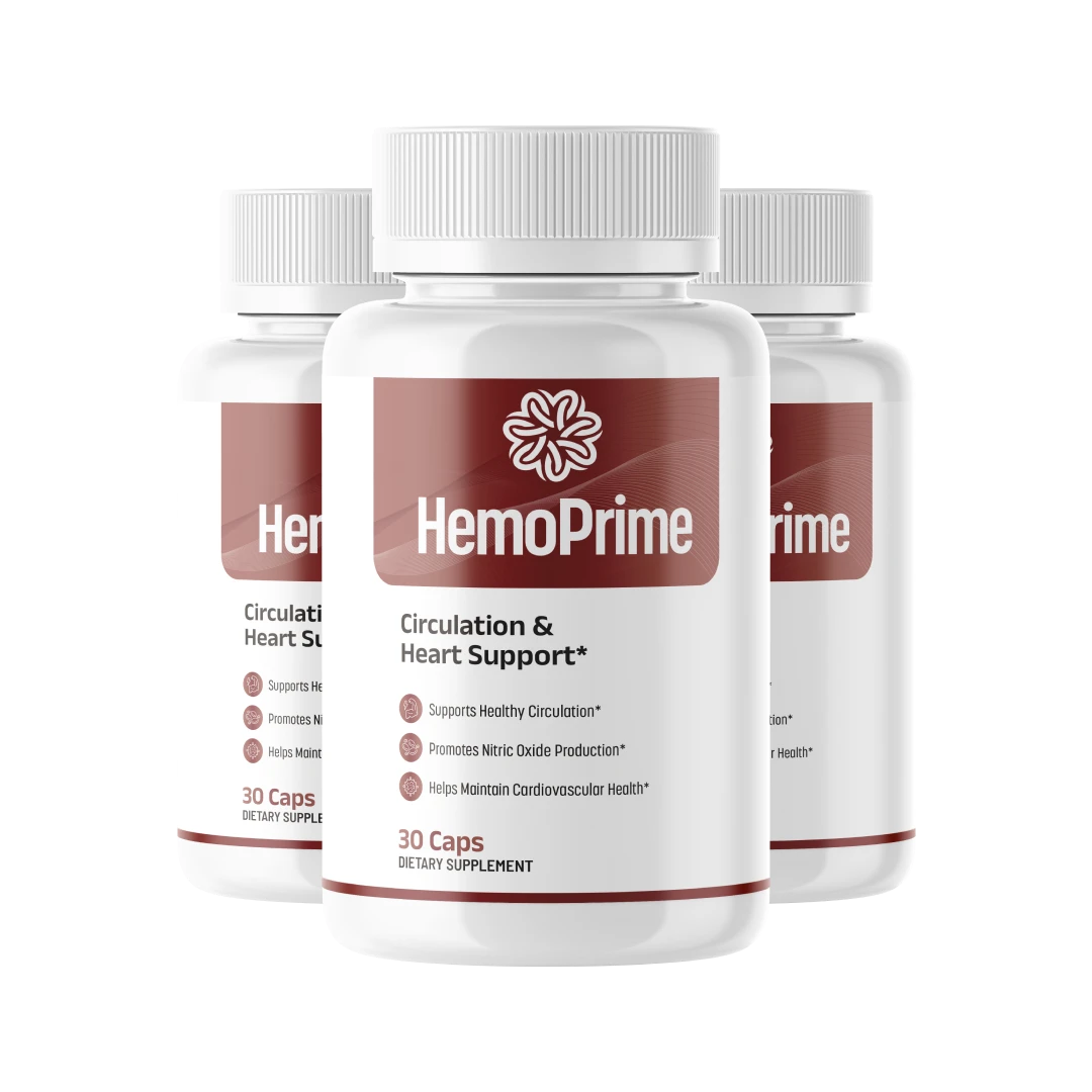 HemoPrime 3 bottle pack — most popular 90 day supply